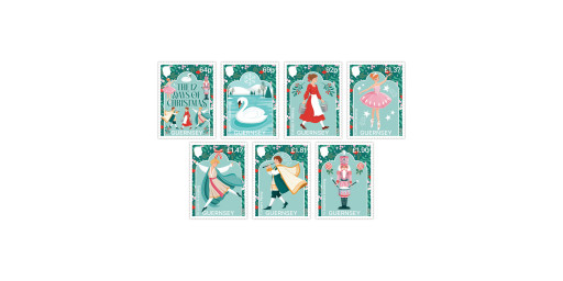 Set of 7 Stamps