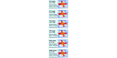 Guernsey Island Games - July 2023 overprint (Market St)