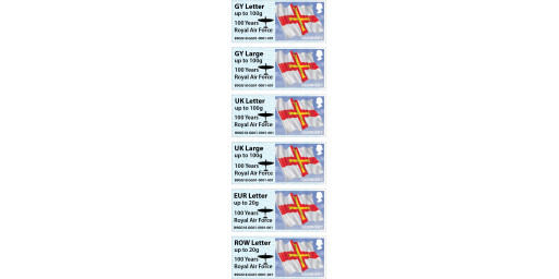 RAF Overprint for Guernsey's Post & Go at Autumn Stampex