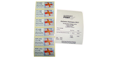 Autumn Stampex 2017 B Series with HRH Prince Philip overprint
