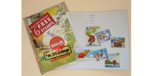 Stick n' Stamp Book