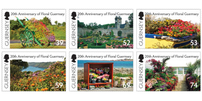Set of Six stamps