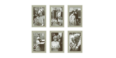 Set of Six Stamps