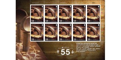 Sheet of 10 - 55p