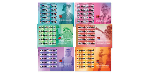Sheets of 10
