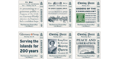 Set of Six Stamps