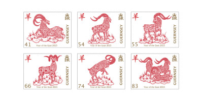Set of 6 Stamps