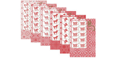 Sheets of 10