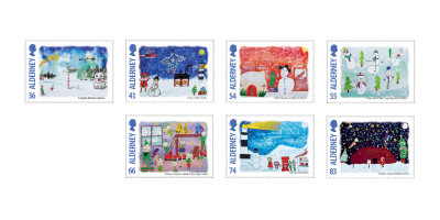 Set of 7 Stamps
