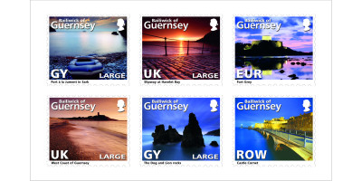 Set of 6 Gummed Stamps