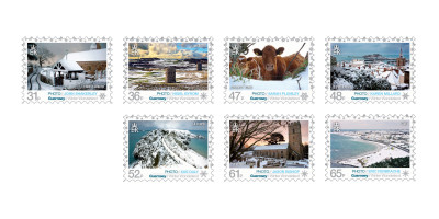 Set of Seven Stamps