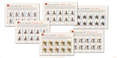 Sheets of 10