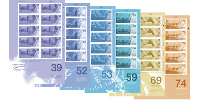 Sheets of 10