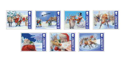 Set of 7 stamps