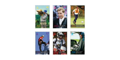 Set of 6 Stamps