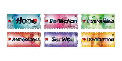 Set of Six Stamps