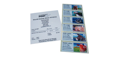 World Stamp Show New York 2016 Overprint Bailiwick Life