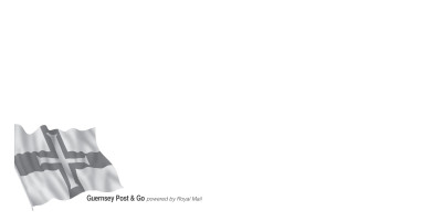 Blank First Day Cover Guernsey Post & Go