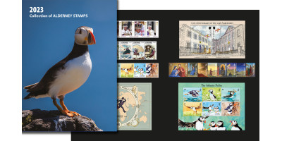 Alderney 2023 Year-set folder