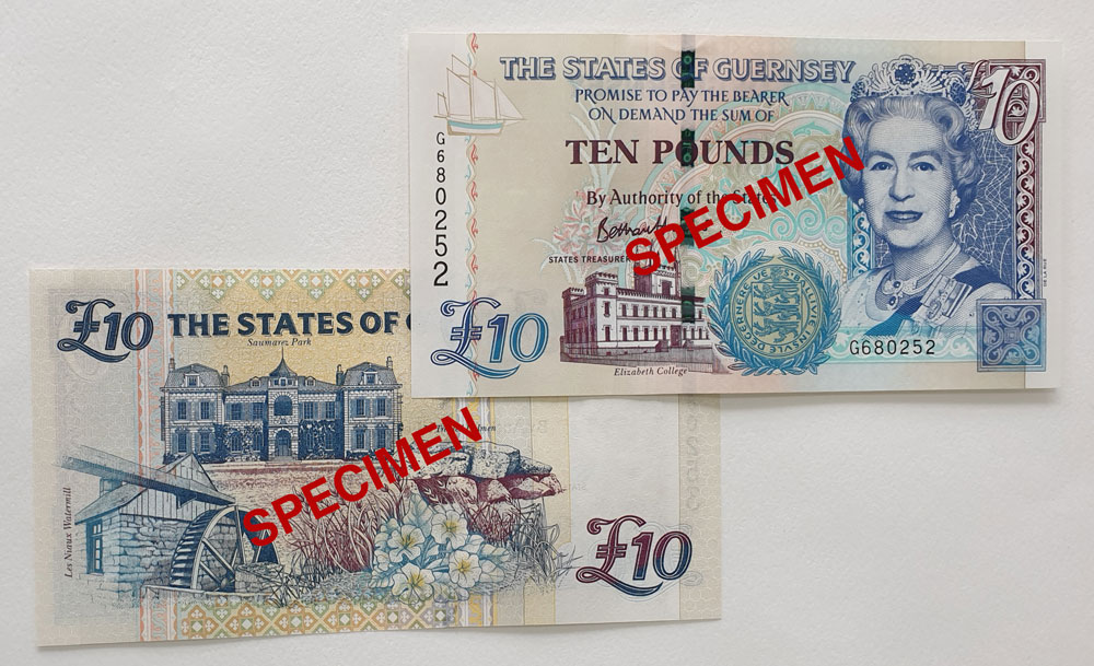 £10 Bank Note, B Haines with updated security thread