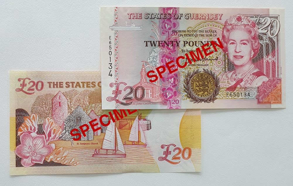 £20 Bank Note with updated security feature