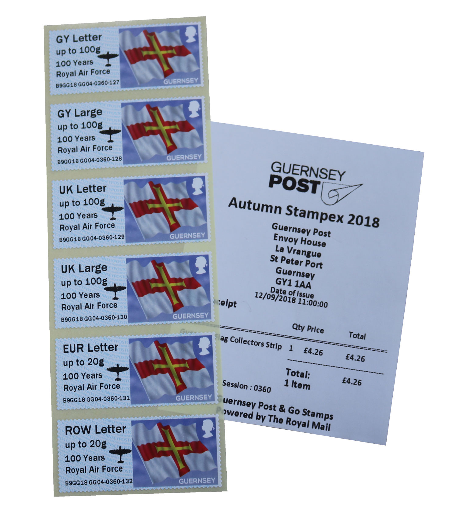 Autumn Stampex 2018 100 years RAF