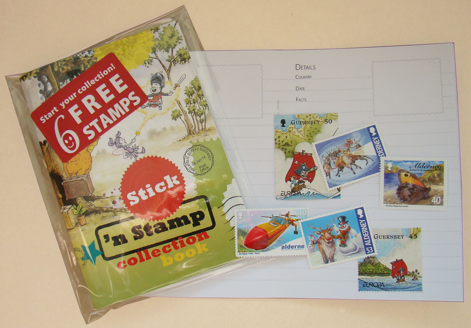 Stick n' Stamp Book