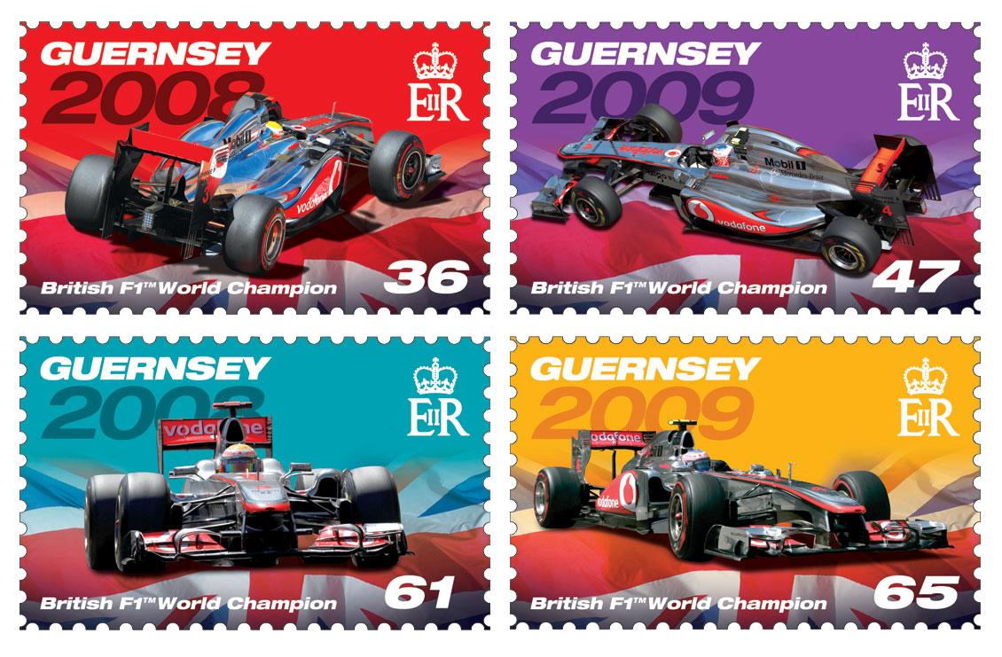 Set of Four Stamps