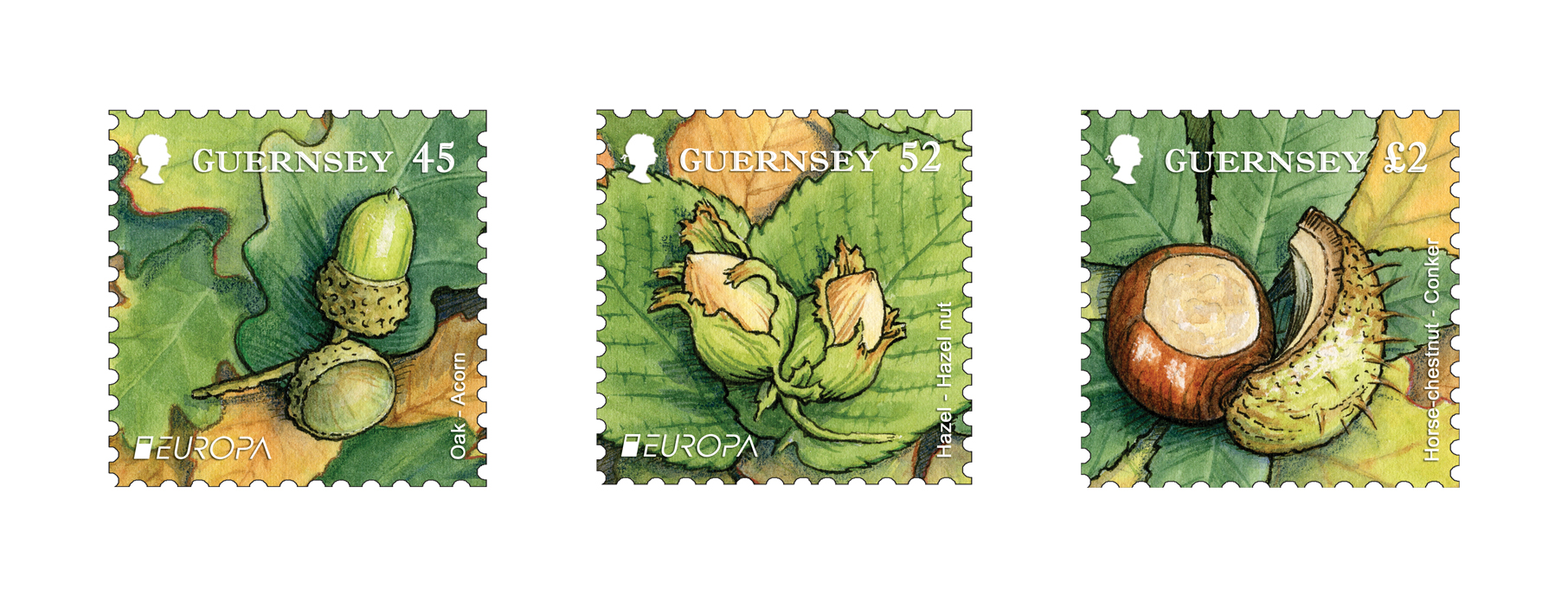 Set of 3 Stamps