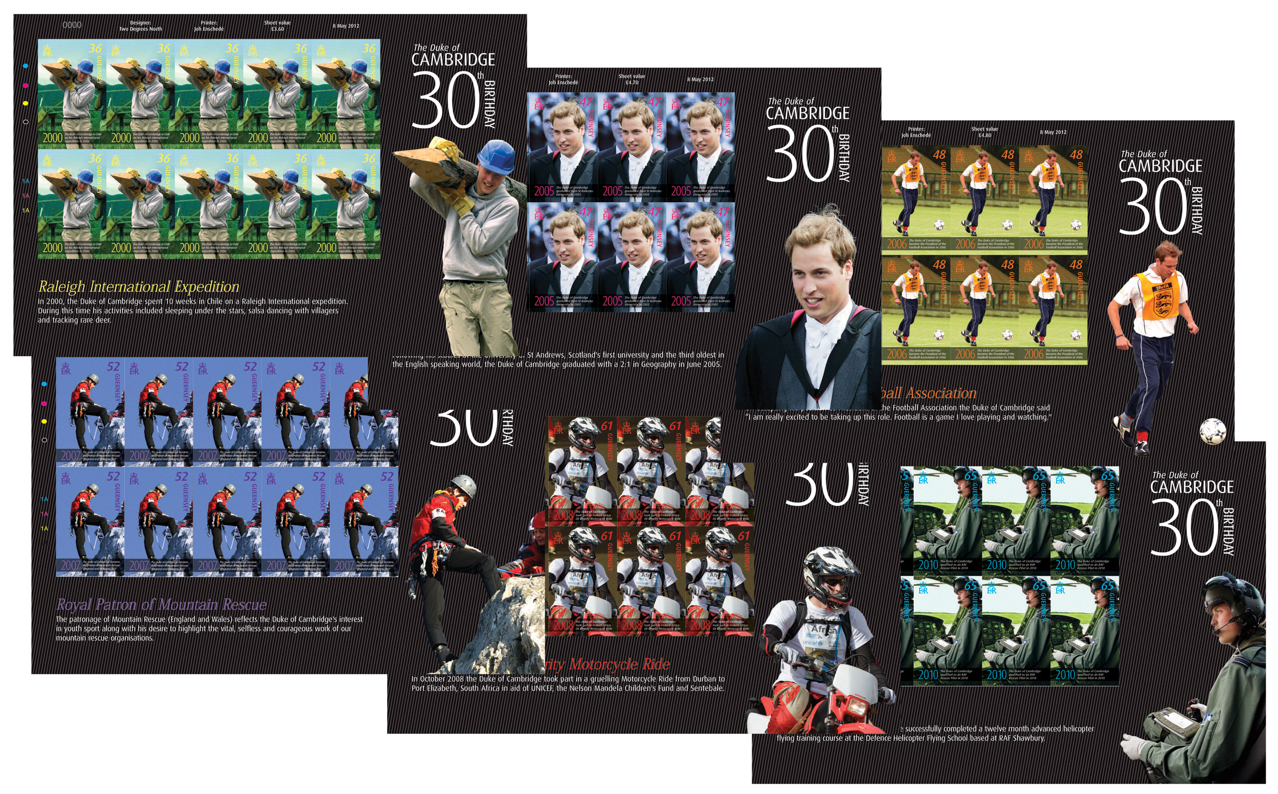 Sheets of 10