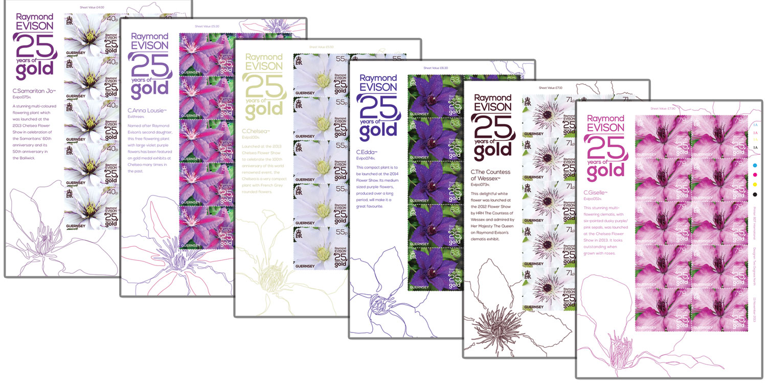 Sheets of 10