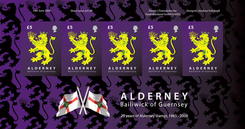 25 Years of Alderney Stamps 1983 -2008
